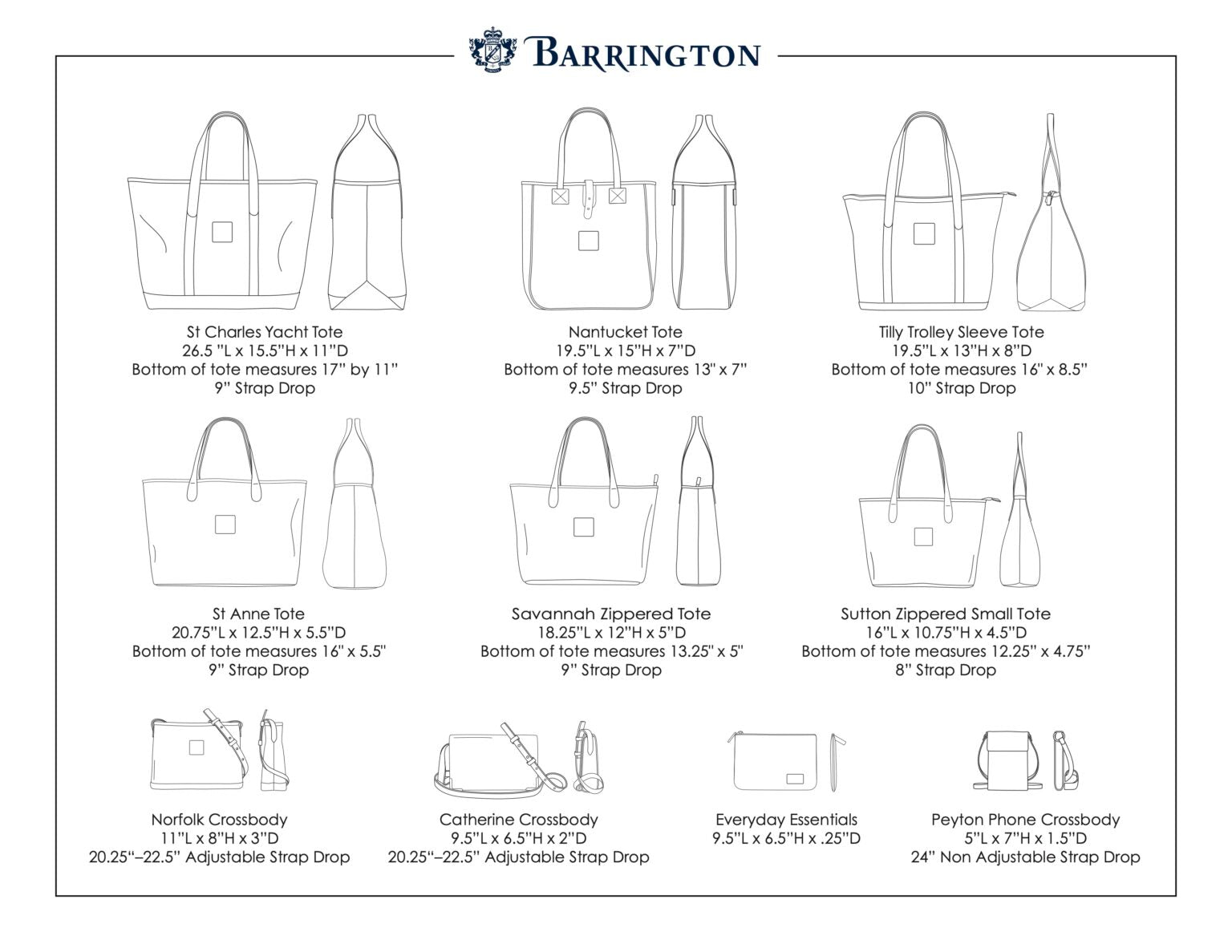 St. Charles Trolley Sleeve Yacht Tote
