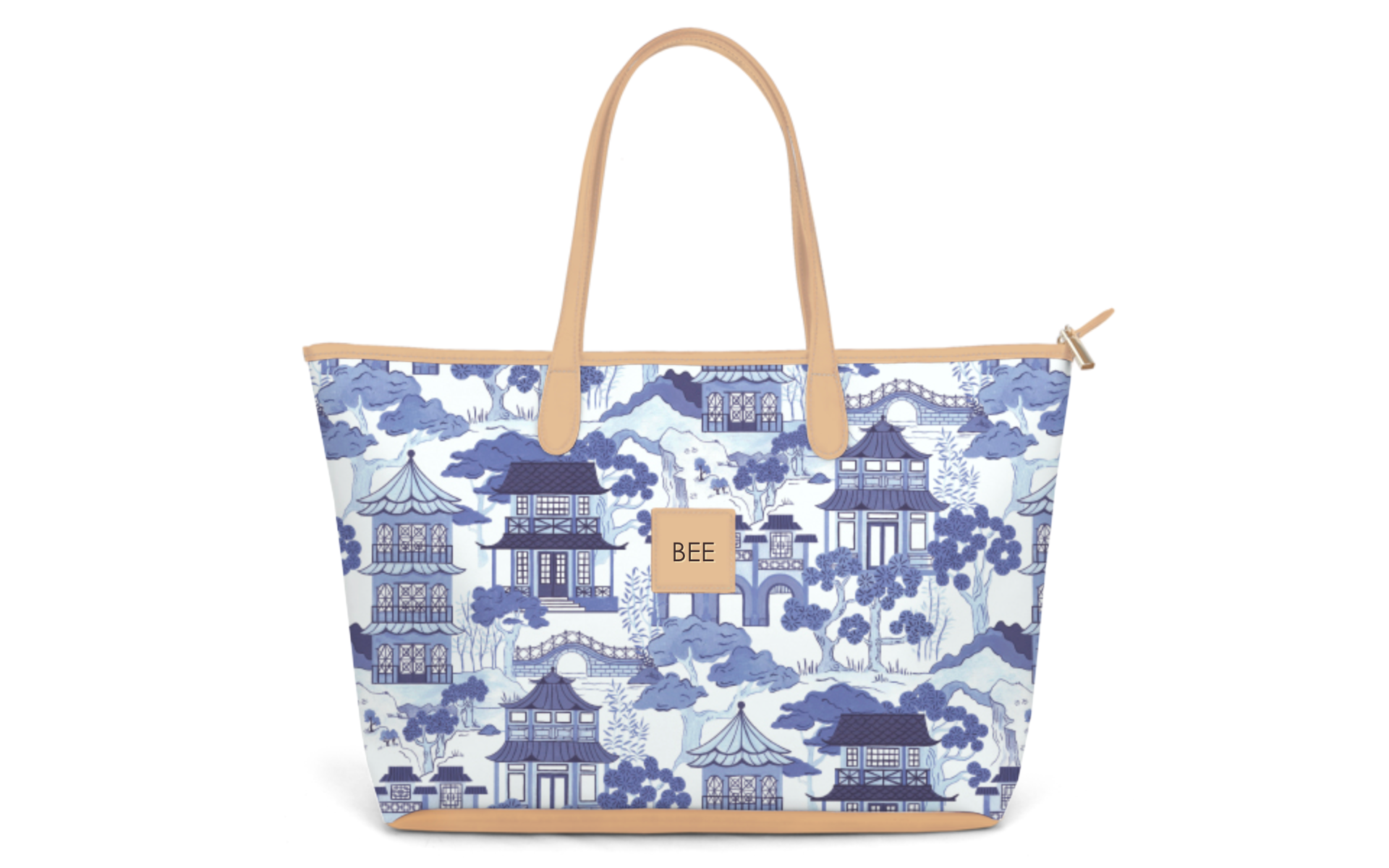 St Anne Zippered Tote × Caitlin Wilson