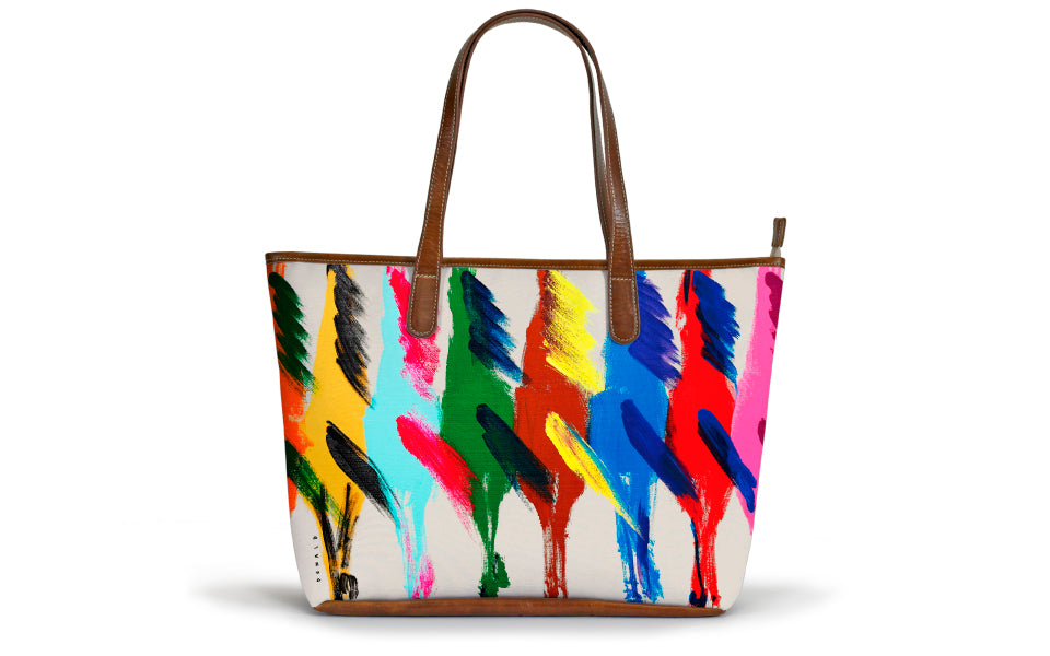 Savannah Zippered Tote × Drawbertson