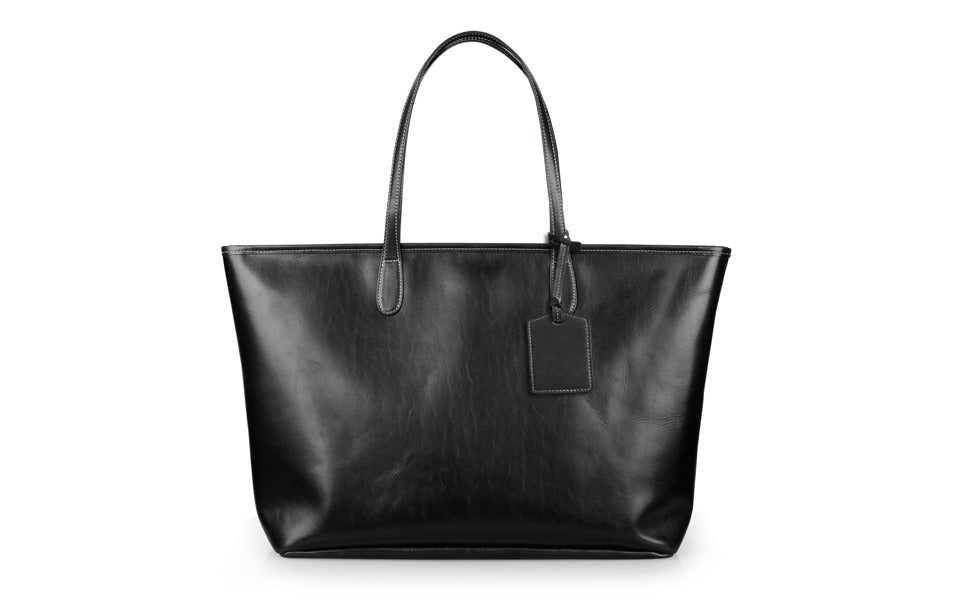 St. Anne Tote in Florentine Leather