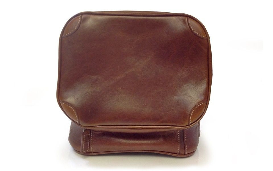 Cosmetic Kit in Florentine Leather