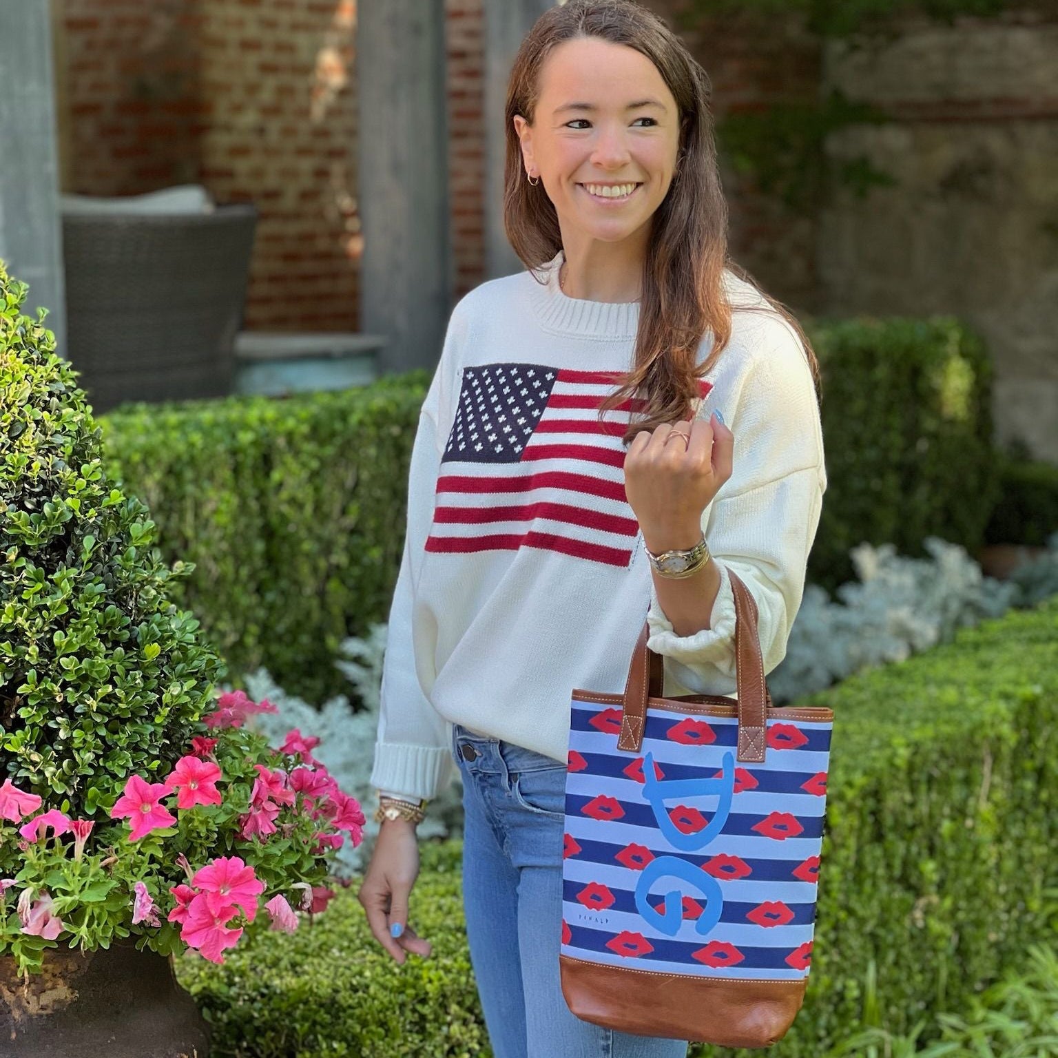 Westport Wine Tote × Drawbertson