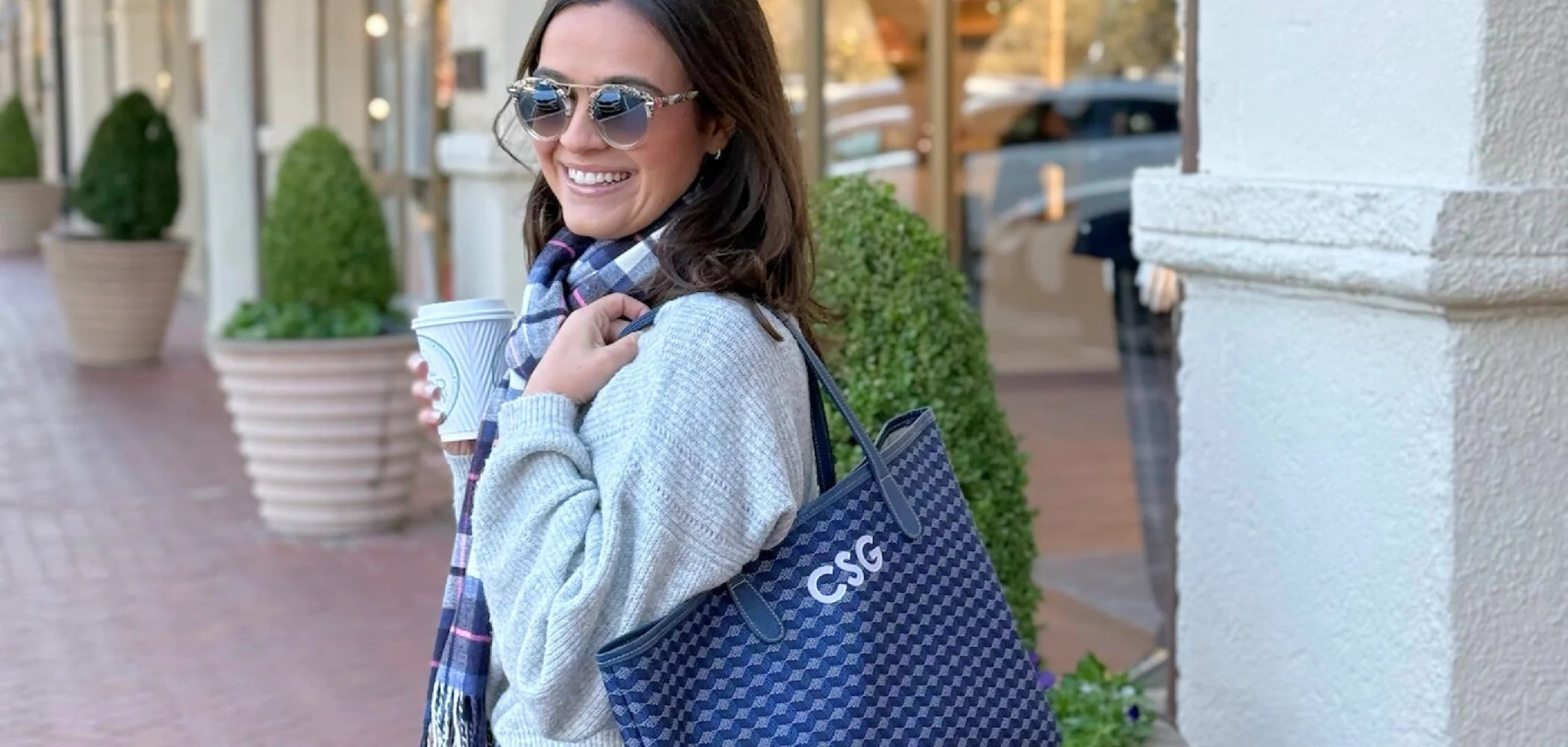 Monogrammed Tote Bags