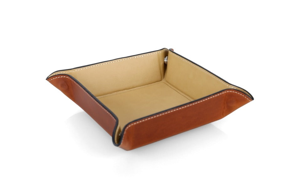 Oxford Snap Valet in Florentine Leather