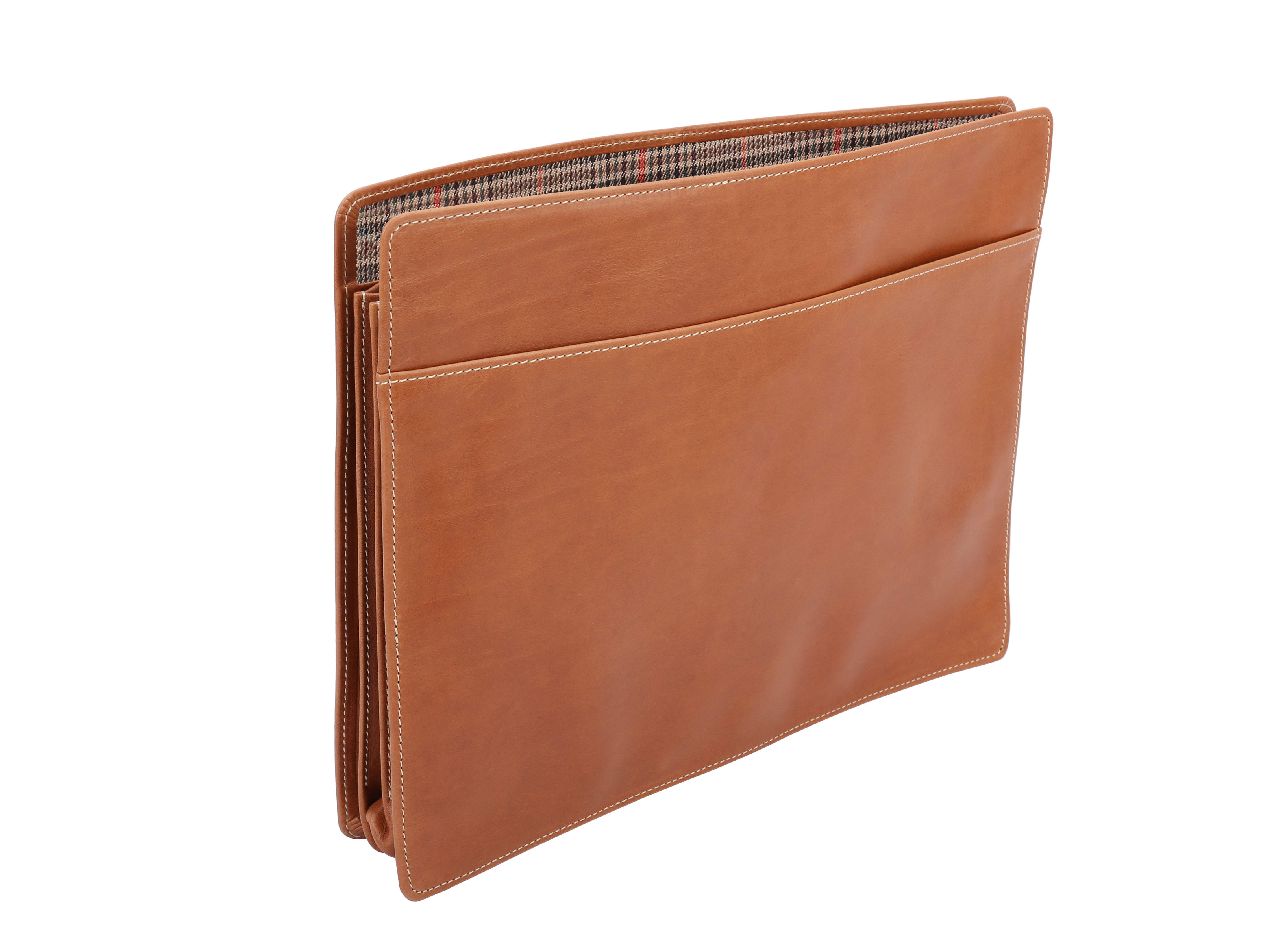 St. James Expandable Folio in Florentine Leather
