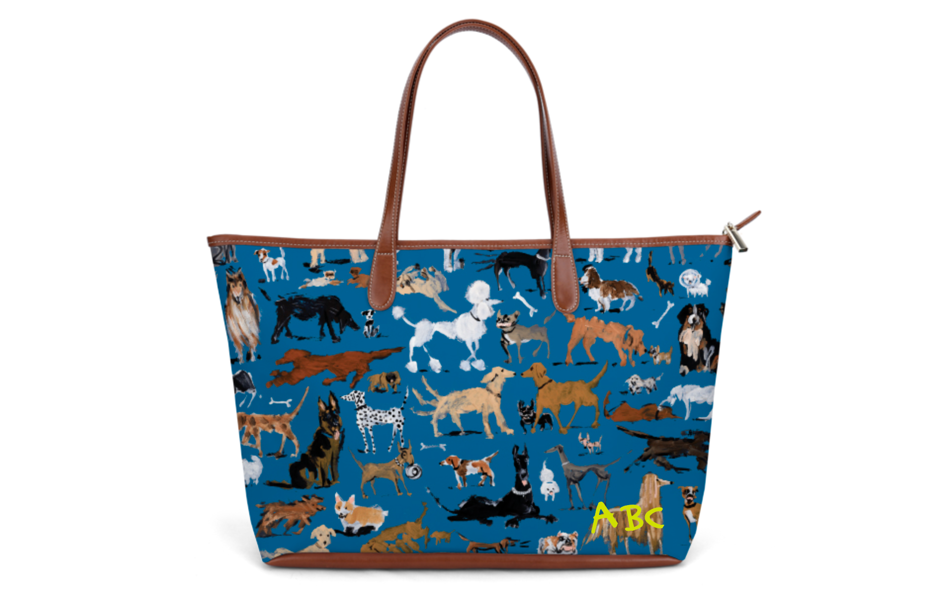 St Anne Zippered Tote × Drawbertson