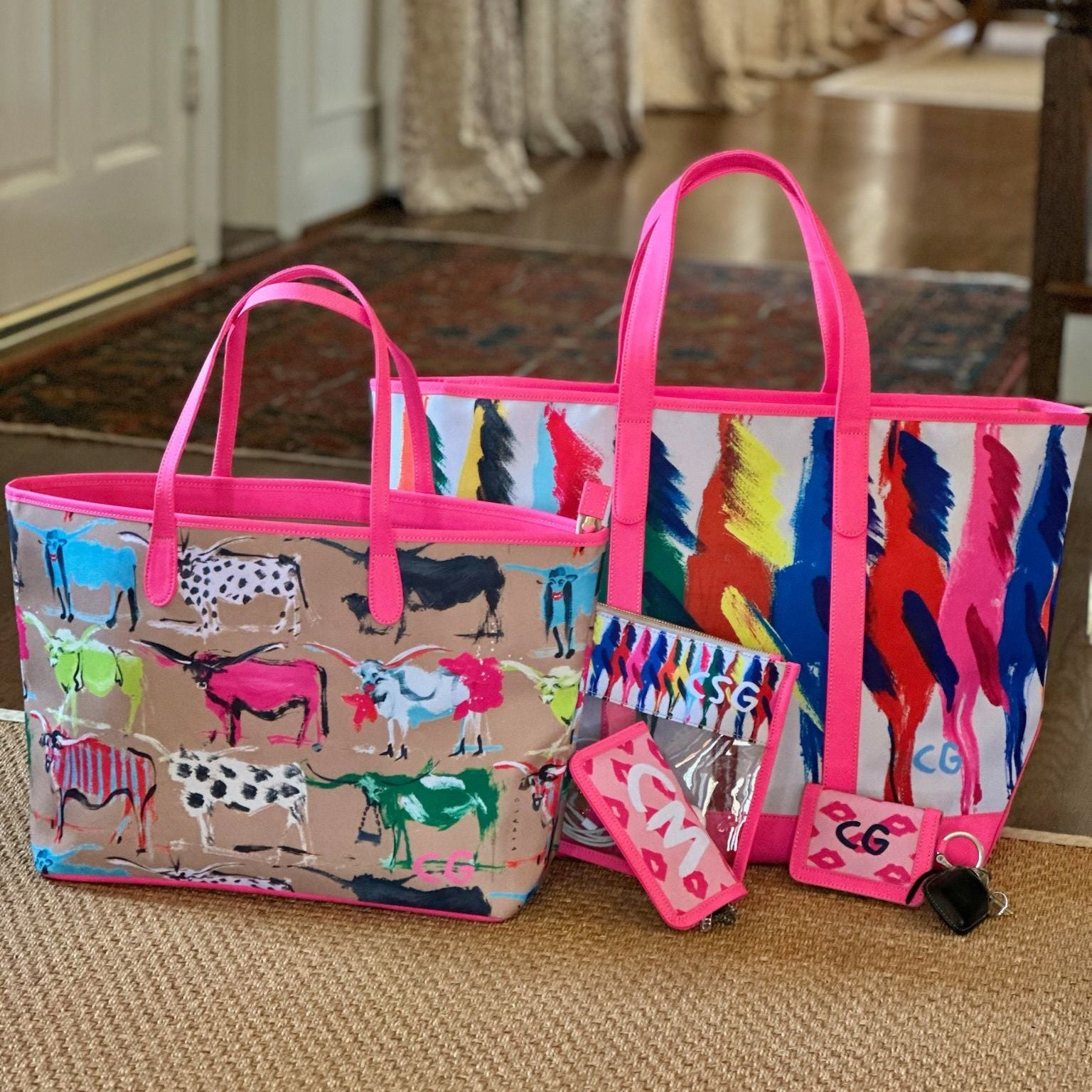 St. Anne Zippered Tote × Drawbertson