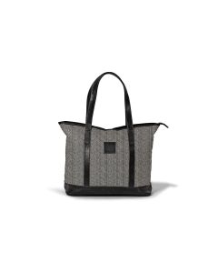 Sonoma Zippered Tote - Leather Patch