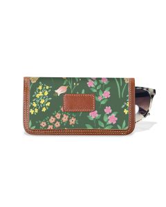 Eyeglass Case - Emily Ley Leather Patch