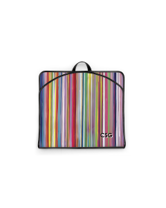 Gatwick Garment Bag - Allison Castillo Monogram Stripe