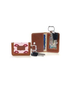 Kent Keyring Wallet - Leather Patch