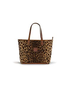 Savannah Zippered Tote - Leather Patch (Development)