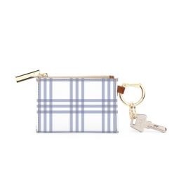 Compact zip wallet in soft grained calfskin Light Caramel/Pecan