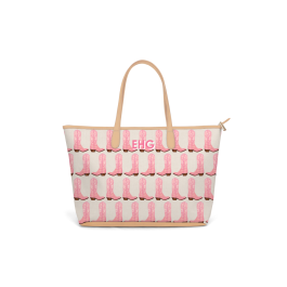 Just My Style Personalized initials Women's Fashion Tote Bag - Christmas Gift