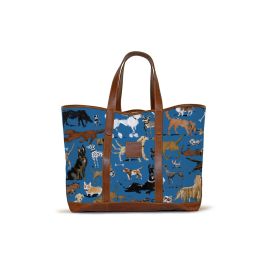St. Charles Yacht Tote - DRAWBERTSON Leather Patch