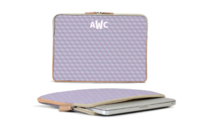 Buchanan 13'' Laptop Case - Printed Monogram