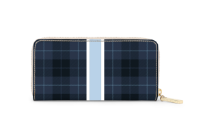 Crosby Zipper Wallet - Stripe Only - No Initials