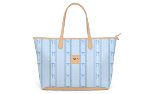 St. Anne Diaper Bag - Leather Patch