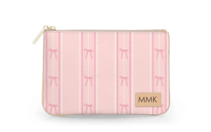 Everyday Essentials Pouch - Leather Patch