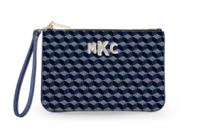Everyday Essentials Pouch with Wristlet - Printed Monogram