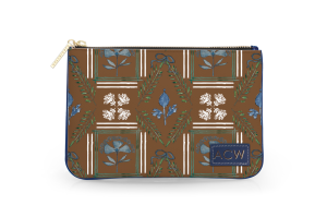 Everyday Essentials Pouch - Leather Patch