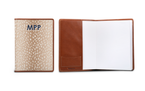 Noteworthy Book Jacket - Printed Monogram