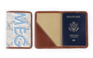 Glasgow Passport Case - Printed Monogram