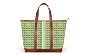 St. Charles Zippered Yacht Tote - Stripe Only - No Initials